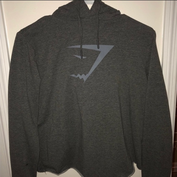 Gymshark - Cross Back Cropped Hoodie - Picture 1 of 4